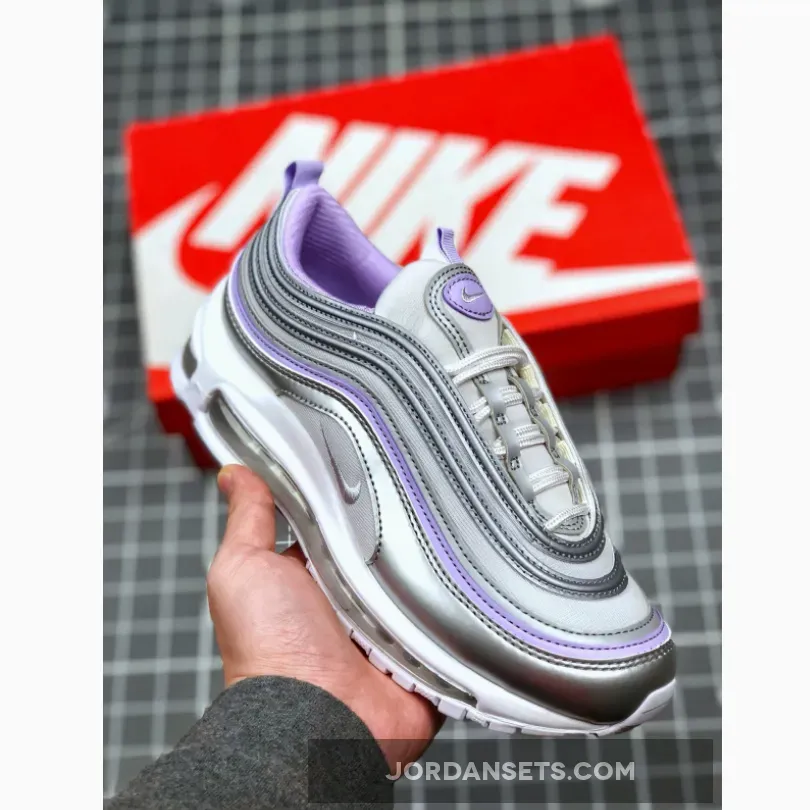 Nike Air Max 97 SE Grey Silver Purple White / Nike Air Max 97 Se Purple