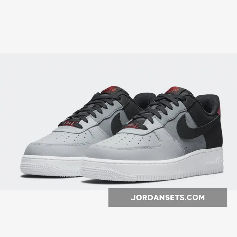 Nike Air Force 1 07 LV8 Black Smoke Grey CZ0337-001 #black smoke grey air force 1