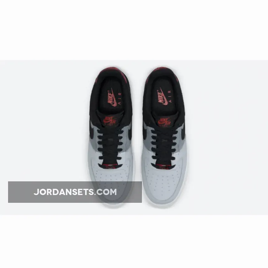 Nike Air Force 1 07 LV8 Black Smoke Grey CZ0337-001 #black smoke grey air force 1