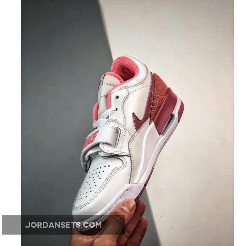Nike Zoom Freak 3 Valentines Day Jordan Legacy 312 Low White/Coral Chalk/Desert Berry FN3407-161