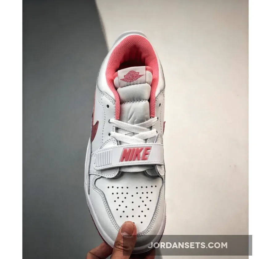 Nike Zoom Freak 3 Valentines Day Jordan Legacy 312 Low White/Coral Chalk/Desert Berry FN3407-161