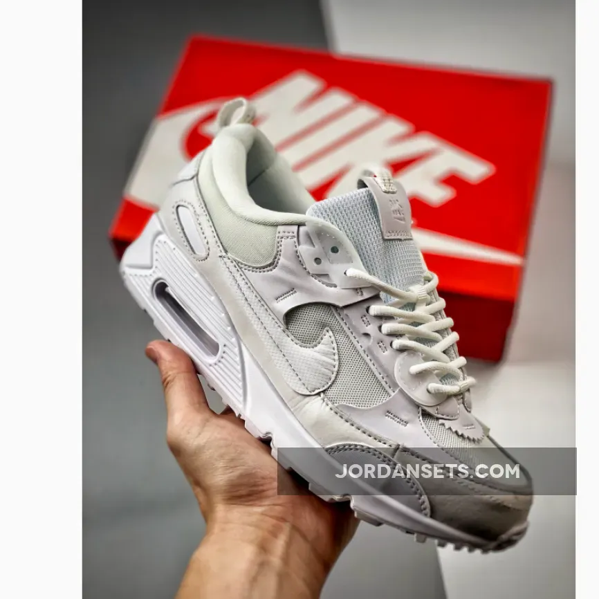 Nike Air Max 90 Futura Triple White DM9922-101 Restock