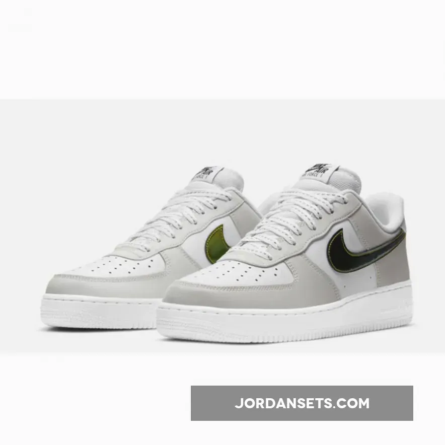 Nike Air Force 1 07 LV8 Grey Gold DC9029-100 summit white af1