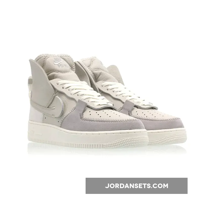 PSNY X Nike Air Force 1 High Silver Grey AO9292-001 Brand New