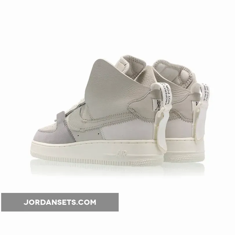 PSNY X Nike Air Force 1 High Silver Grey AO9292-001 Brand New