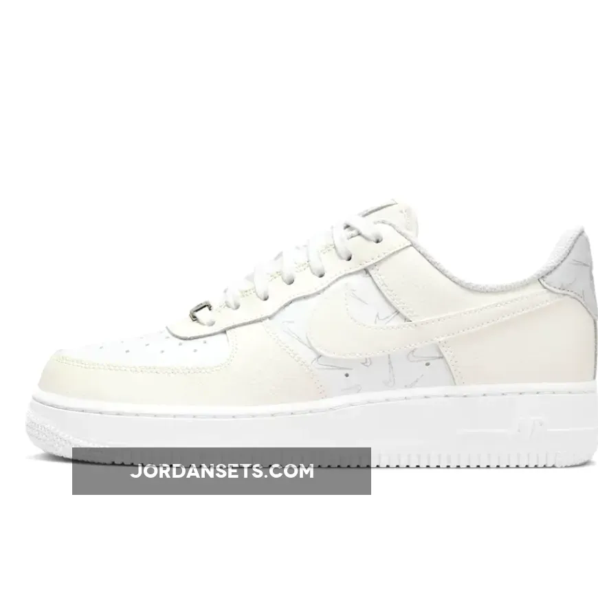 Nike Air Force 1 Low Mini Swooshes White Sail - nike air force 1 white sail