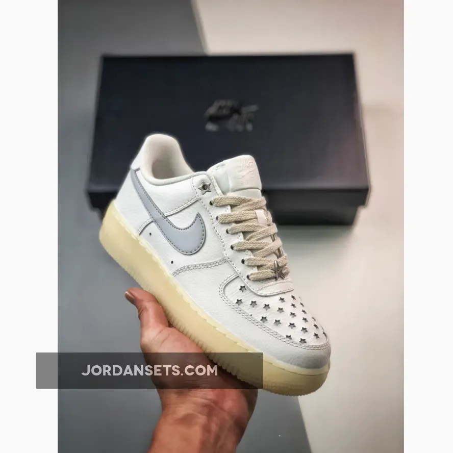 Air Force 1 Low 'Starry Night' White/Pure Platinum FD0793-100 / star air forces
