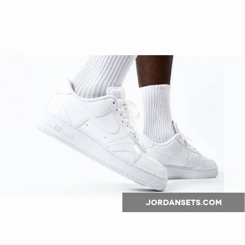 Nike Air Force 1 Low 'White On White' CK7214-100 Brand New