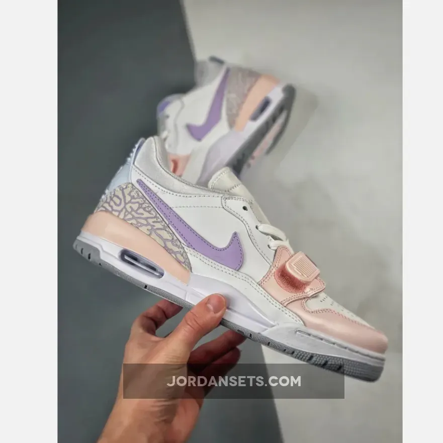 For Sale Jordan Legacy 312 Low White/Wolf Gray/Mist Purple