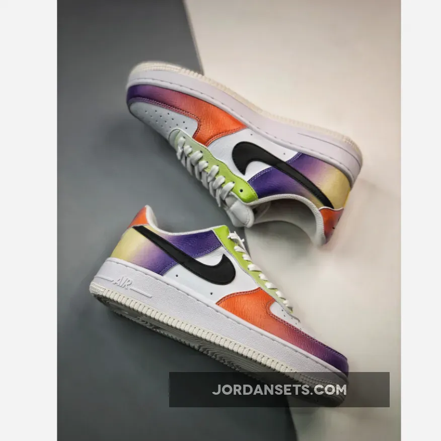 Nike Air Force 1 Low Black/Desert Berry/Metallic Silver air force 1 bright colors