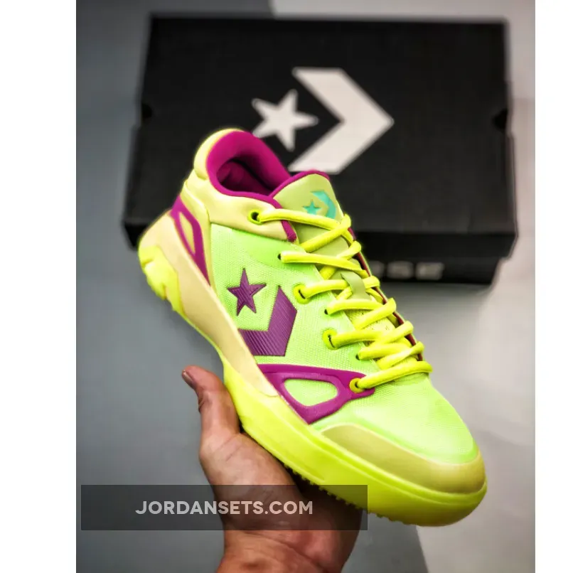 Discount Converse G4 Low Hi-Vis Lemon Venom/Hyper Magenta/Volt 169513C