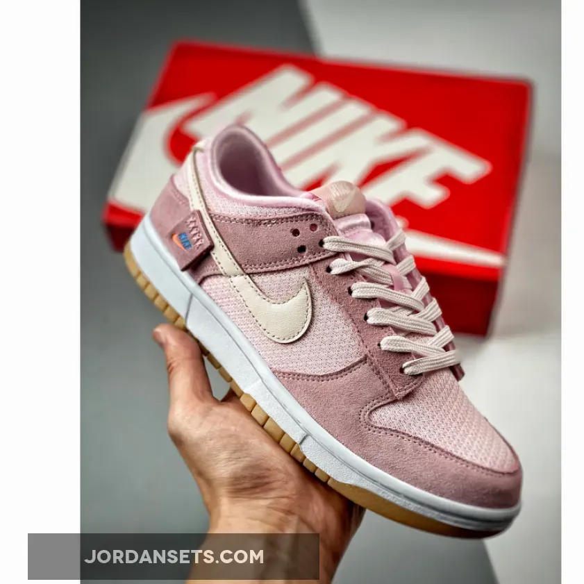 Nike Dunk Low Teddy Bear Pink DZ5318-640 women's dunk low light soft pink