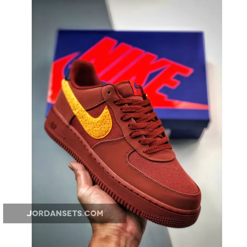 Nike Air Force 1 Low La Familia Redstone/Del Sol DV5153-600 - nike familia shoes