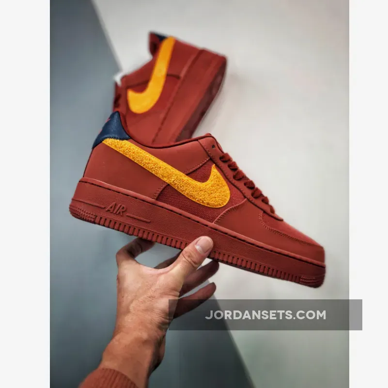 Nike Air Force 1 Low La Familia Redstone/Del Sol DV5153-600 - nike familia shoes