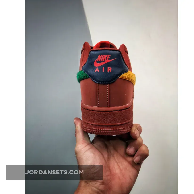 Nike Air Force 1 Low La Familia Redstone/Del Sol DV5153-600 - nike familia shoes