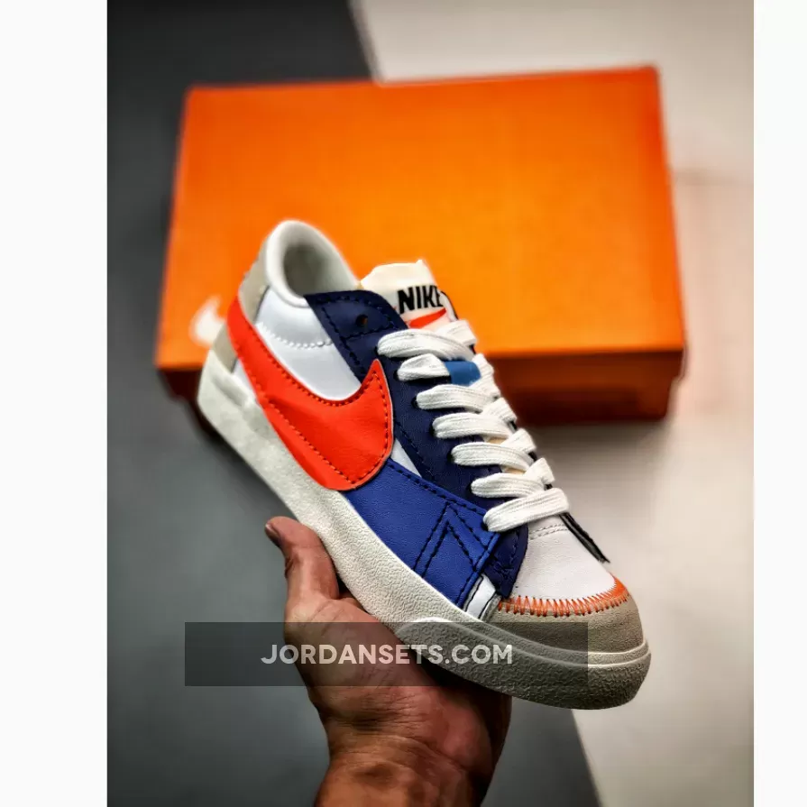 blazer low orange