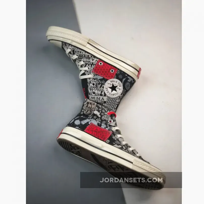 LFC x Converse Chuck 70 Black/Egret/Tomato A05964C