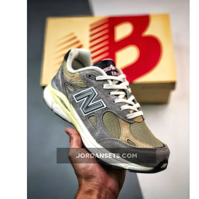 New Balance 990v3 Made In USA Marblehead with incense | 990 marblehead