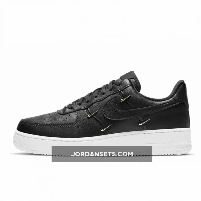Nike Air Force 1 07 LX Black Metallic Gold CT1990-001 To Buy