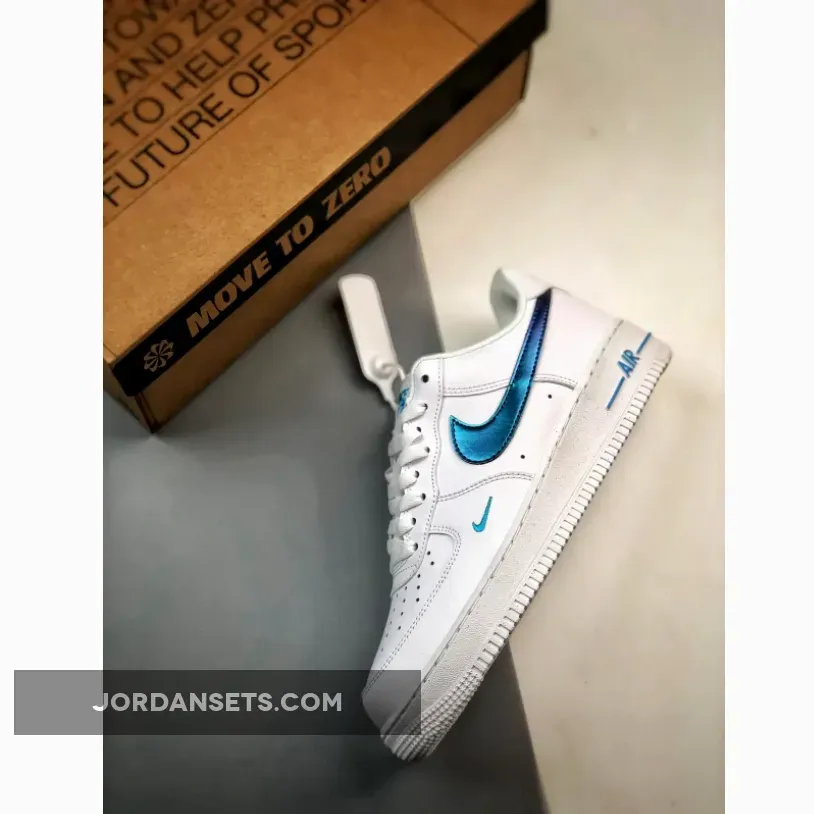 Nike Air Force 1 Low White Iridescent Blue | BLUE AIR FORCE FD0677-100 Nike Air Force 1 Low White Iridescent Blue | BLUE AIR FORCE FD0677-100
