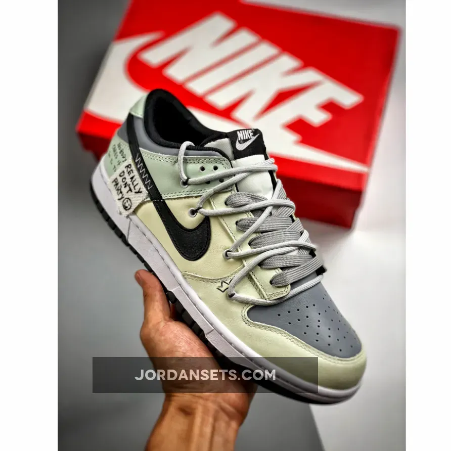 Nike Dunk Low White Grey Black Online Sale