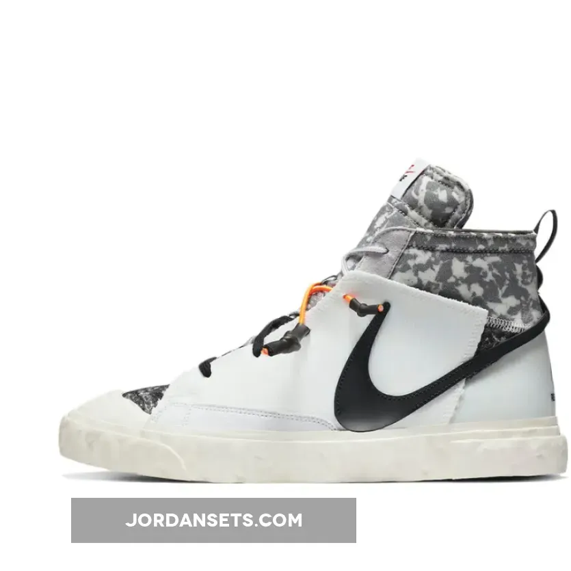 READYMADE x Nike Blazer Mid White Orange CZ3589-100 #grey nike blazer
