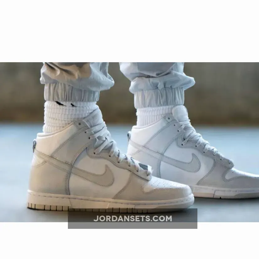 Nike Dunk High Retro White Vast Grey vast grey dunk high