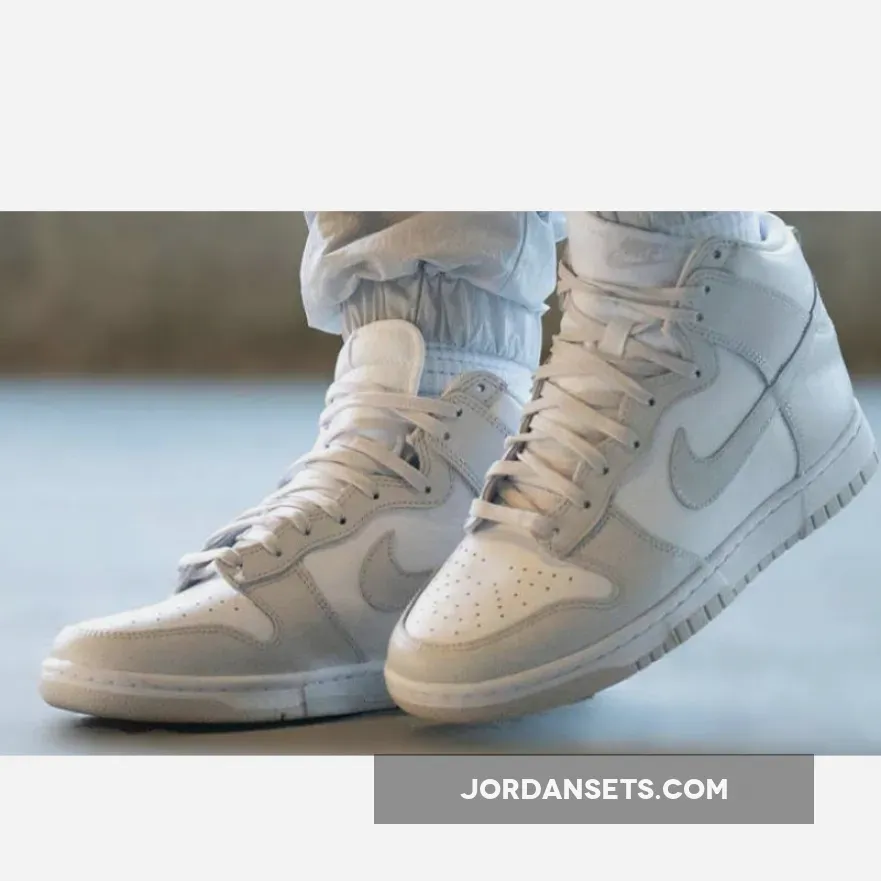 Nike Dunk High Retro White Vast Grey vast grey dunk high