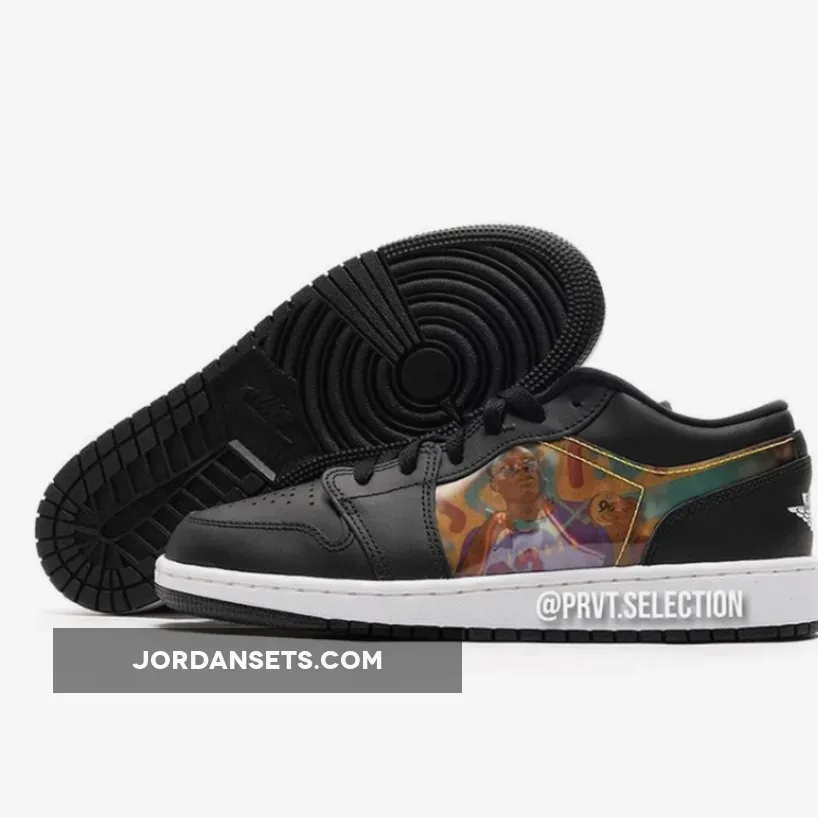 Air Jordan 1 Low GS Hologram DR9497-001 jordan 1 hologram