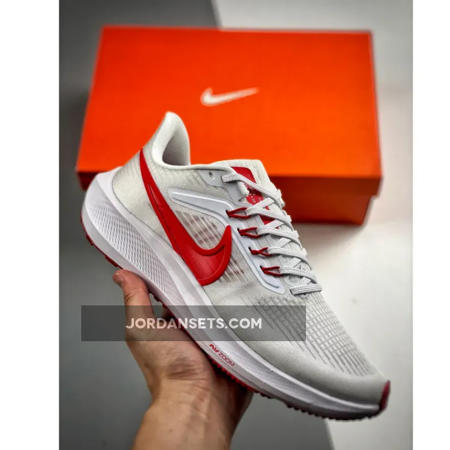 Nike Pegasus 39 Premium White University Red nike pegasus white