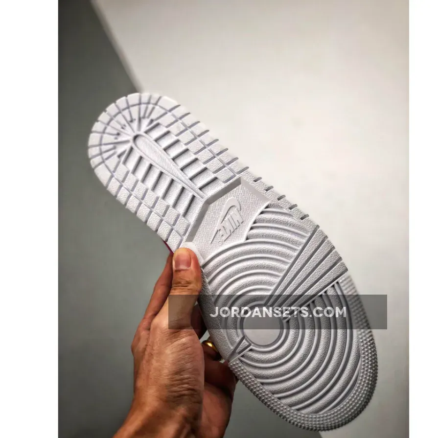 Air Jordan 1 Mid Royal Violet / Air Jordan 1 Mid Hyper Royal/Hyper Violet-White 554724-451