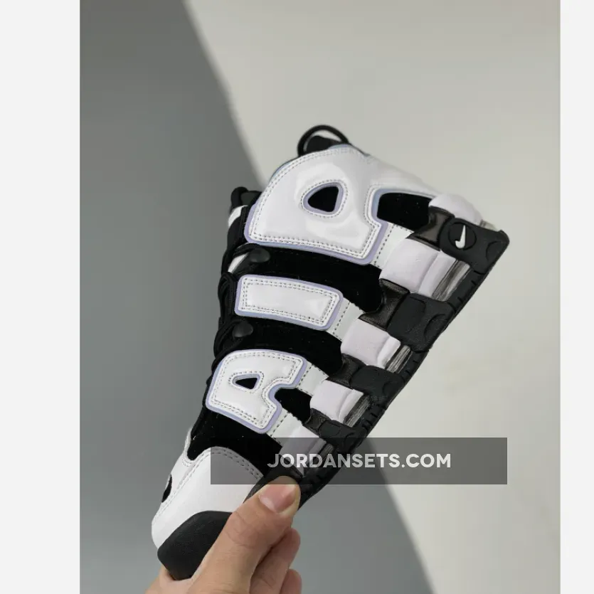 Nike Air More Uptempo Black/Multi-Color/Cobalt Bliss/White DV0819-001 / wilson smith