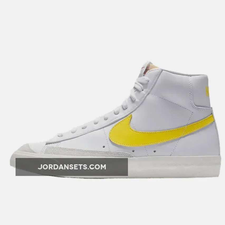 Nike Blazer Mid 77 Vintage White Yellow / yellow nike blazer mid 77