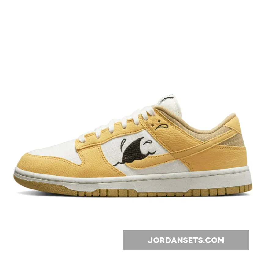 Nike Dunk Low 'Sun Club' Yellow Tan nike dunk low se sun club