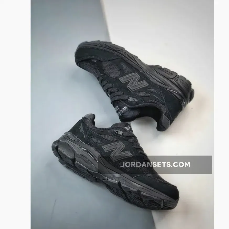 Restock New Balance 990v3 MiUSA Total Black M990TB3 Restock New Balance 990v3 MiUSA Total Black M990TB3
