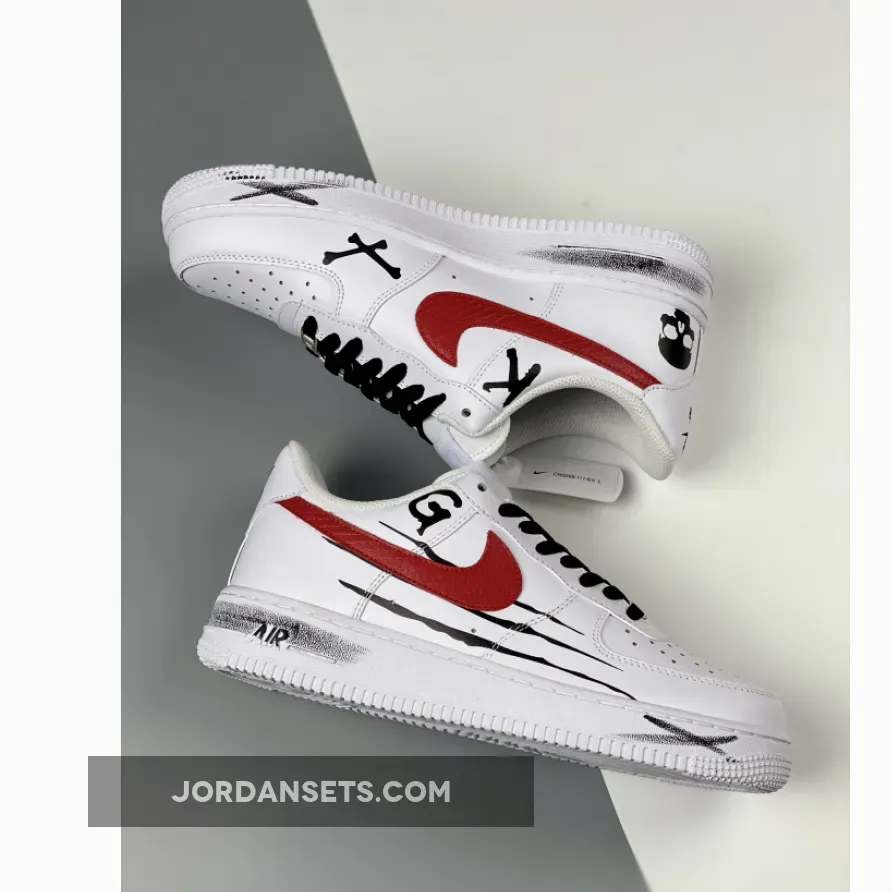 Nike Air Force 1 Low KK White Red 1680452190 For Sale