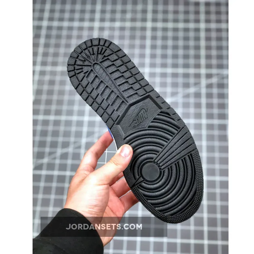 Jordan 1 Low Multicolored Air Jordan 1 Low - Swoosh White/Multi-Color/Black AJ1