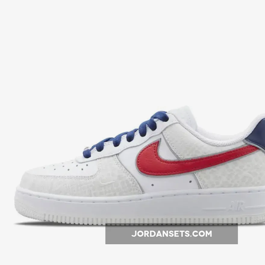 Nike Air Force 1 '07 LX 'Just Do It' With Snakeskin And 3M Reflective DV1493-161 For Sale