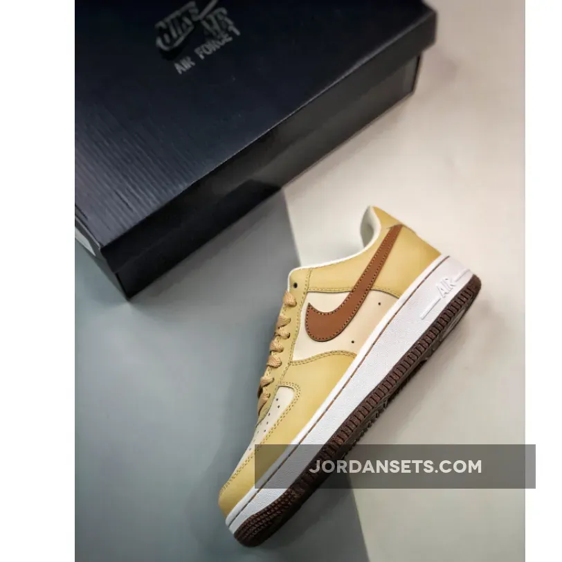 Nike Air Force 1 Low Pearl White/Ale Brown / nike ale brown