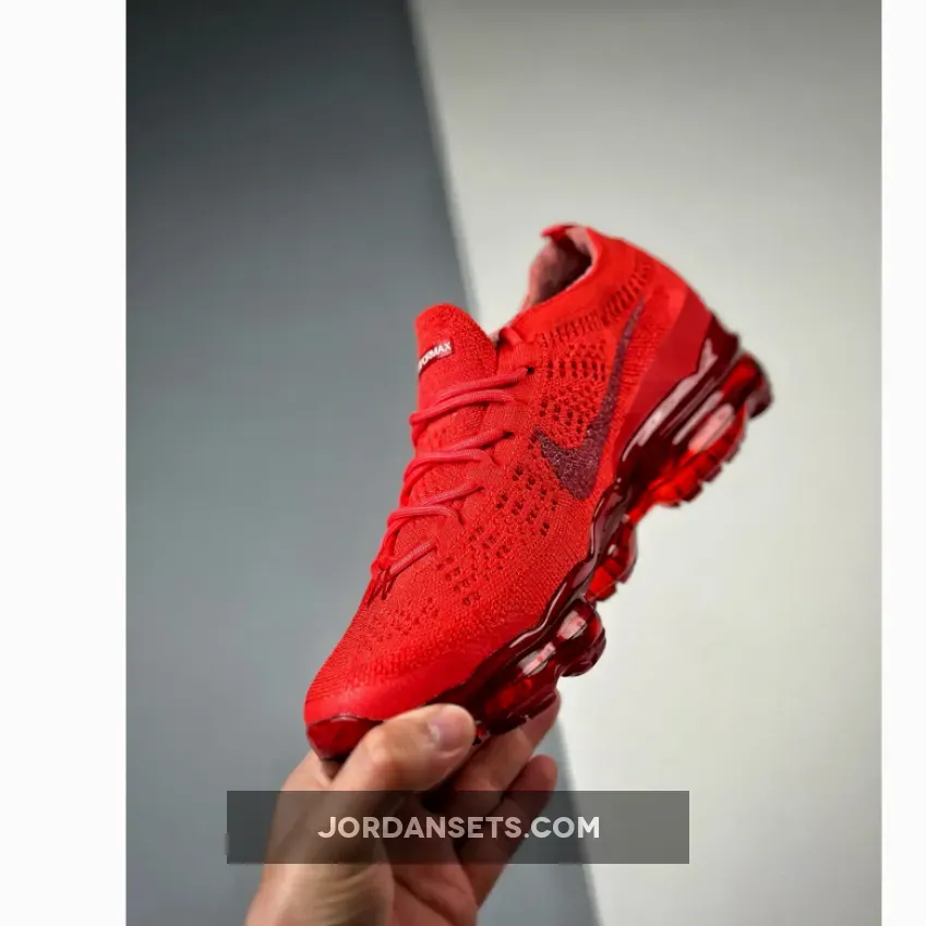 Nike Air VaporMax 2023 Flyknit Track Red/Mystic Red #Vapormax 2023 Releases DV1678-600