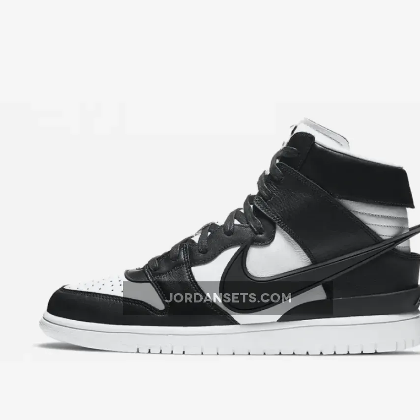 Ambush x Nike Dunk High White/Black-Spruce Aura CU7544-001 nike x ambush dunk high