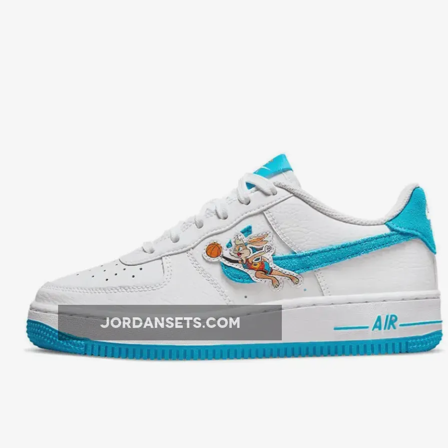 Space Jam X Nike Air Force 1 Low 'Toon Squad' White/Light Blue Fury-White - airforce 1 space jam