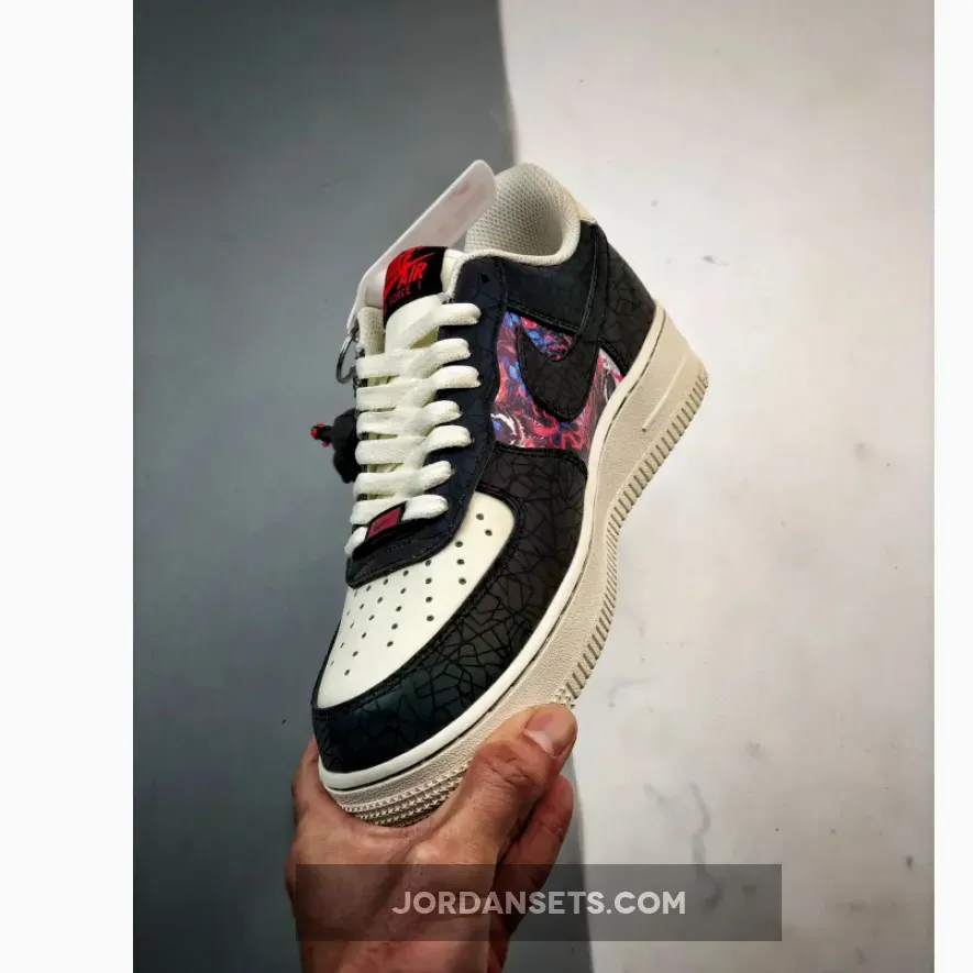 Nike Air Force 1 Low 'Venom' Black White Red Where To Buy Nike Air Force 1 Low 'Venom' Black White Red Where To Buy
