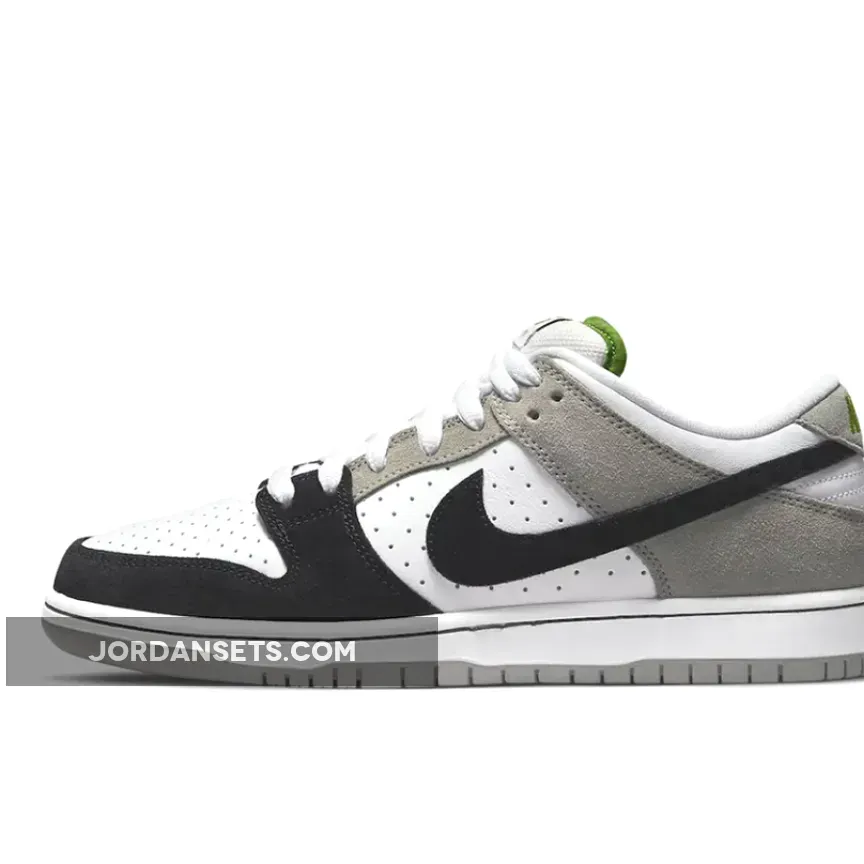 Nike SB Dunk Low Medium Grey/White/Chlorophyll/Black / sb dunk low chlorophyll