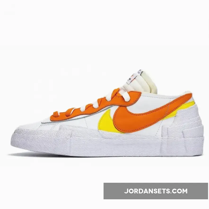 Sacai x Nike Blazer Low 'Magma Orange' DD1877-100 #nike blazer low orange