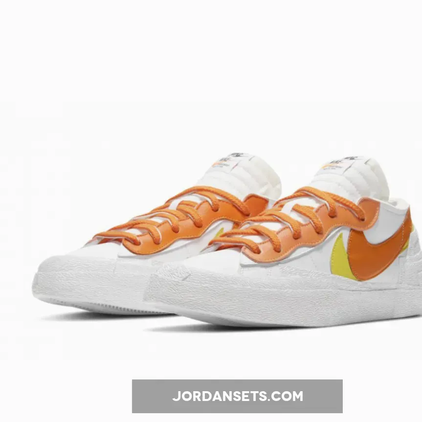 Sacai x Nike Blazer Low 'Magma Orange' DD1877-100 #nike blazer low orange