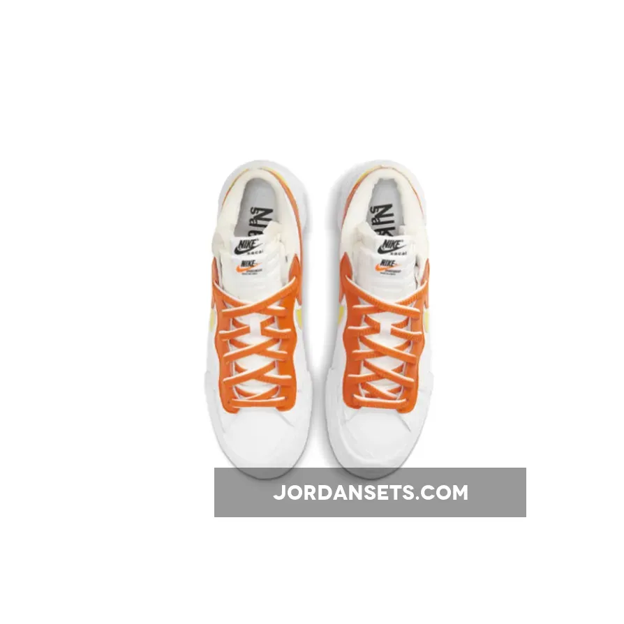 Sacai x Nike Blazer Low 'Magma Orange' DD1877-100 #nike blazer low orange
