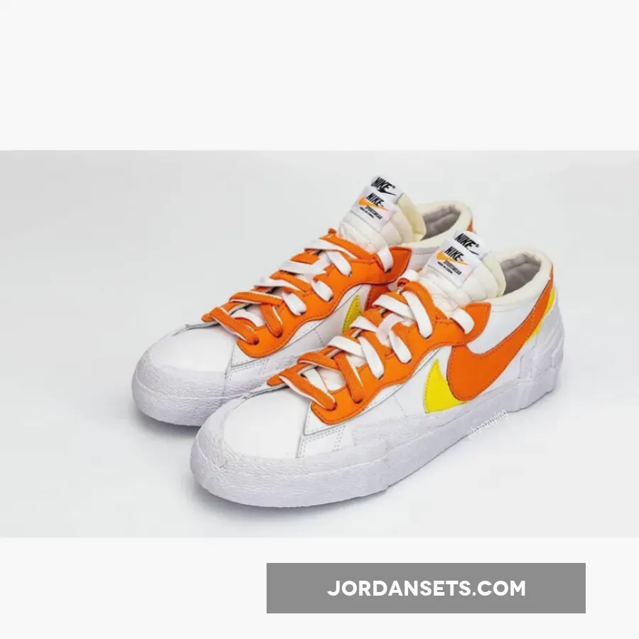 Sacai x Nike Blazer Low 'Magma Orange' DD1877-100 #nike blazer low orange