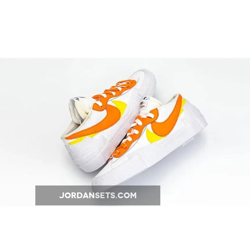 Sacai x Nike Blazer Low 'Magma Orange' DD1877-100 #nike blazer low orange
