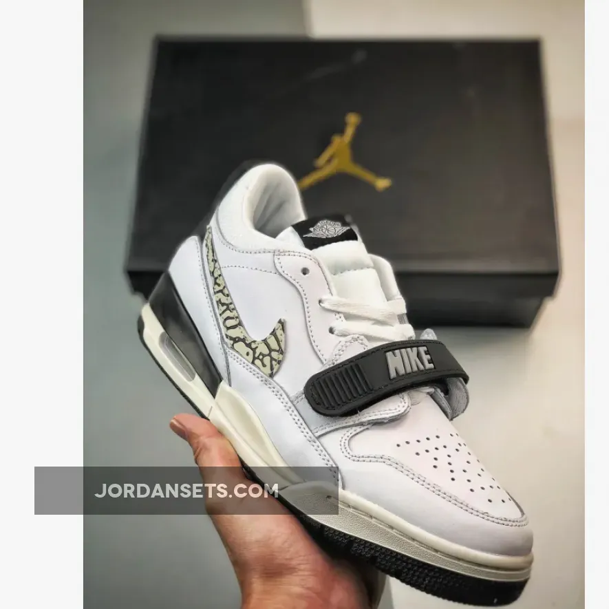Jordan Legacy 312 Low 'Cement Swoosh' CD7069-110 Restock